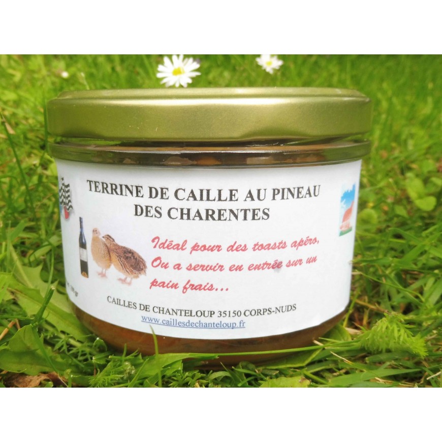 Terrine de caille au pineau des Charentes 60-1166