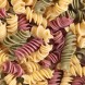 Pâtes crues - Fusilli à trois couleurs 29-1292