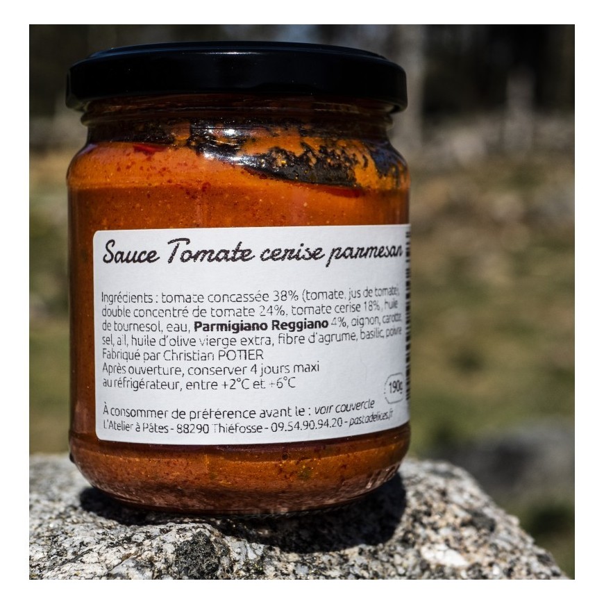 Accompagnement - Sauce tomate cerise et parmesan 29-1318