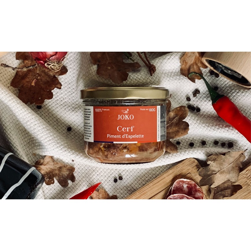 Terrine de Cerf au piment d'Espelette  74-1327