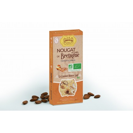 Nougat au caramel beurre salé BIO 33-326