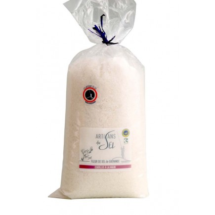 Fleur de sel de Guérande naturelle  10-378