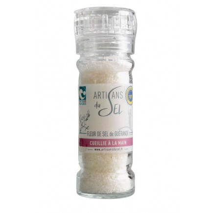 Fleur de sel de Guérande naturelle  10-381