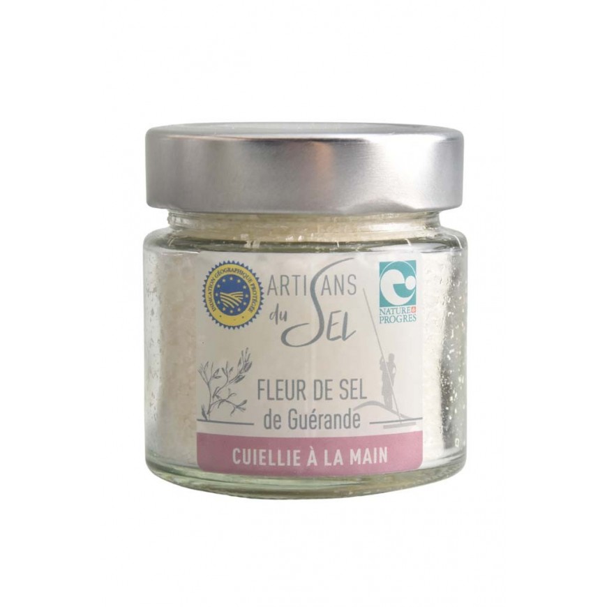 Fleur de sel de Guérande naturelle  10-382