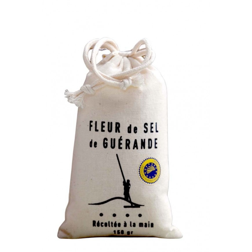 Fleur de sel de Guérande naturelle  10-387