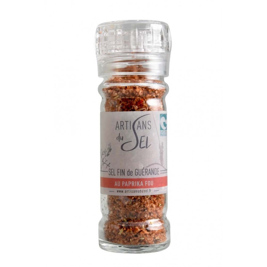 Moulin sel fin de Guérande Paprika fou 10-402