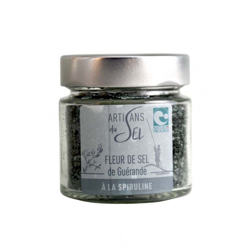 Fleur de Sel de Guérande à la Spiruline 10-428