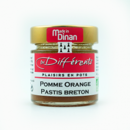 Confiture pomme orange pastis breton 45-550