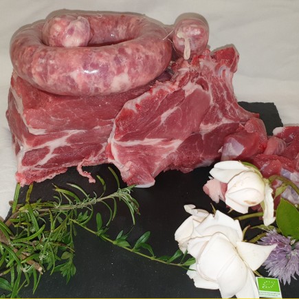 Colis Porc Noir Gascon 2kg 54-880