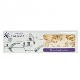 Nougat blanc tendre - Fleurs de lavande fine Bio de Sault 63-1002