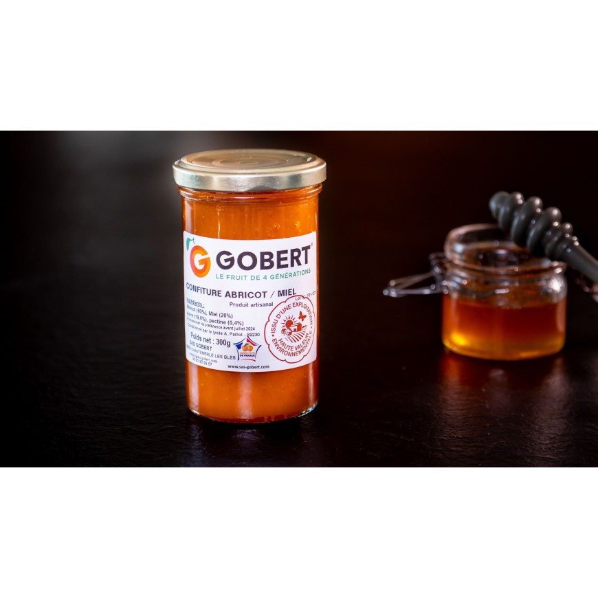 Confiture d'abricot au miel – 300g 73-1184