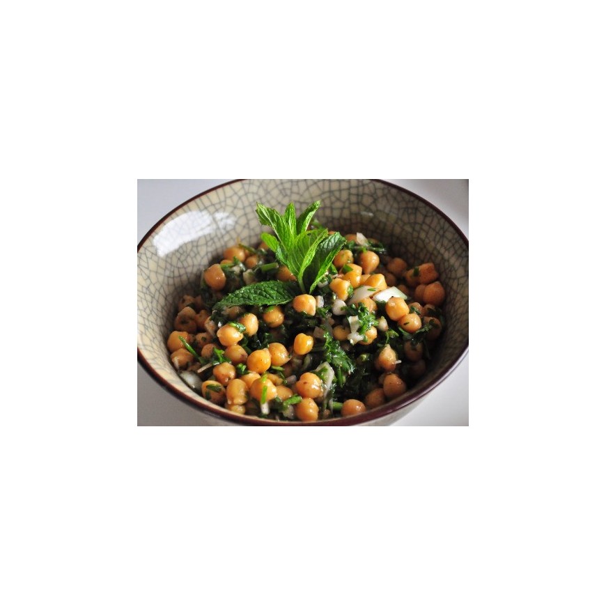 Pois chiches au cumin et herbes fraiches 62-1062